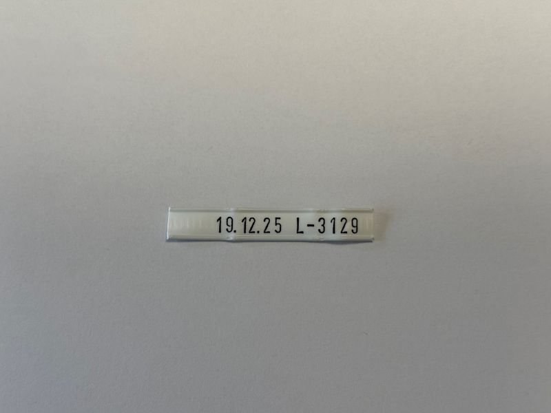 Hier sehen Sie wo Sie die Losnummerfinden können auf einem Verschluss
