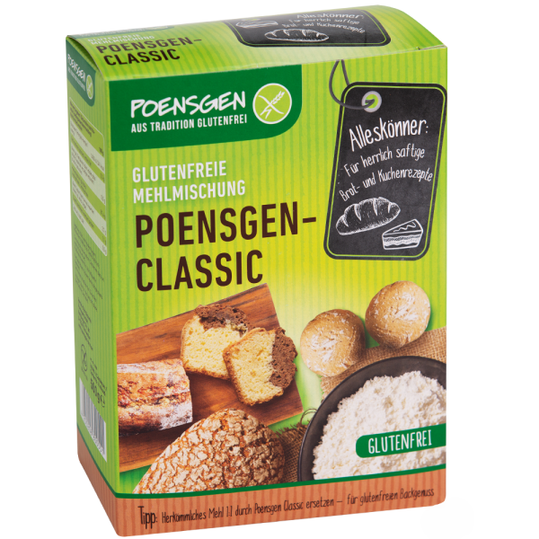 Poensgen-Classic glutenfrei 6 x 500g Vorteilspack