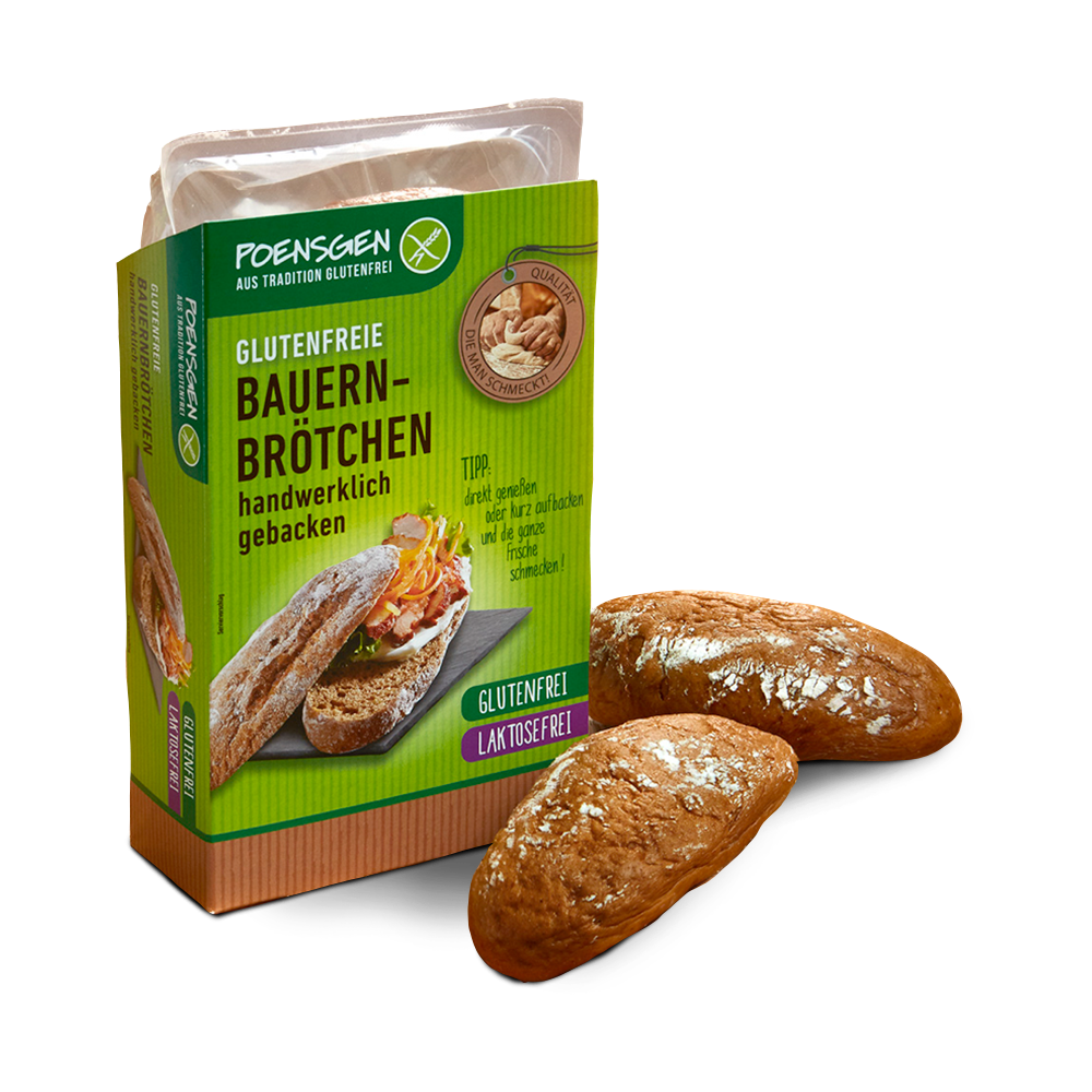 glutenfreie haltbare Brötchen | Poensgen Brot GmbH
